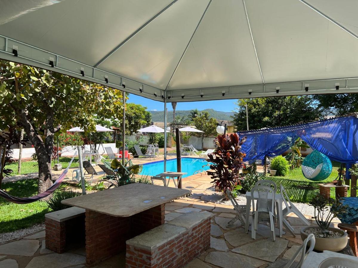 Chales E Camping Bela Vista Pirenopolis Exterior photo